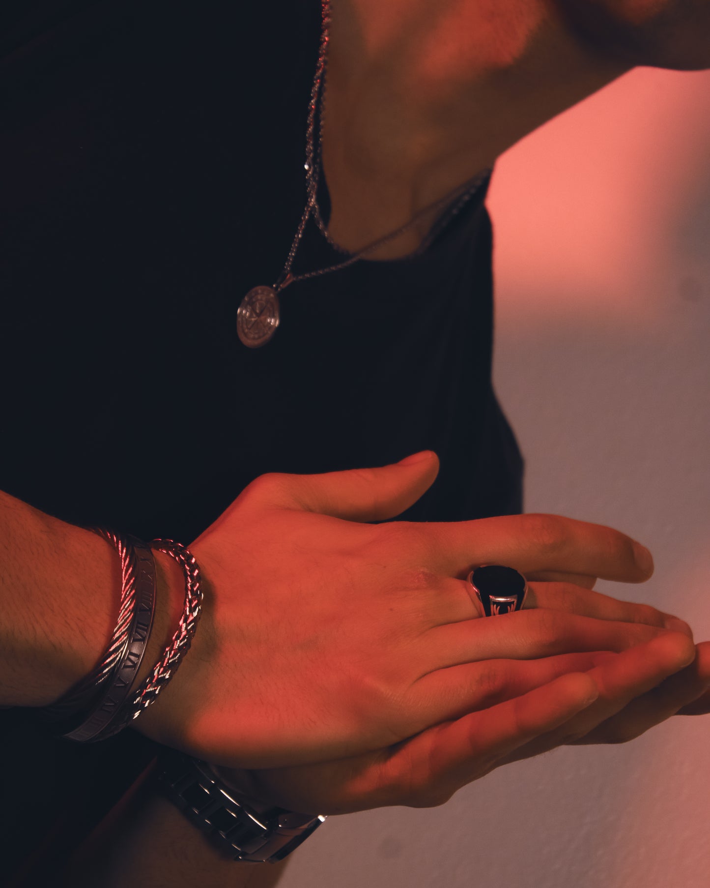 Anillo vintage Black Onyx