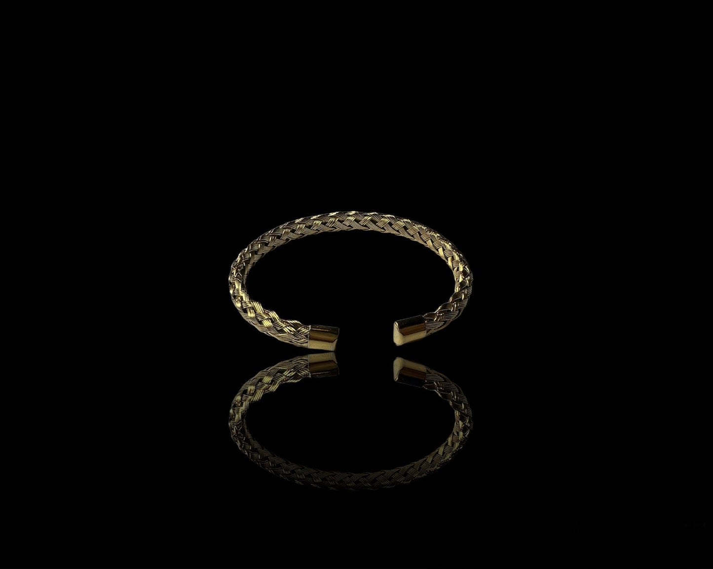 Brazalete infinito (dorado)