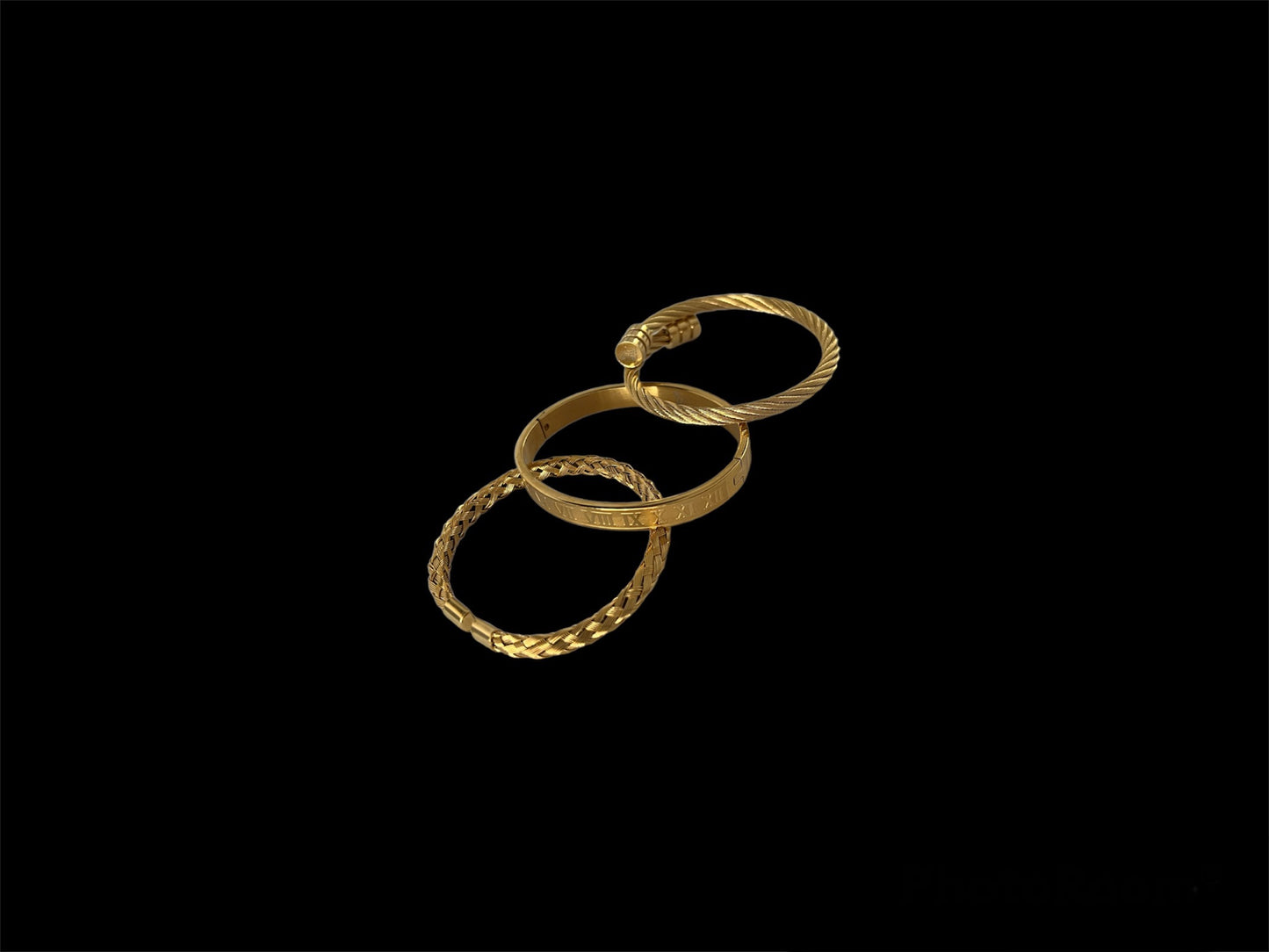 Brazalete infinito (dorado)